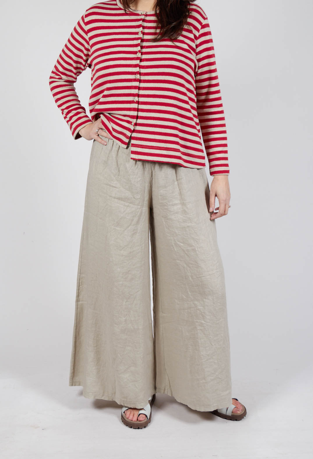 Pianeta L Trousers in Grezzo
