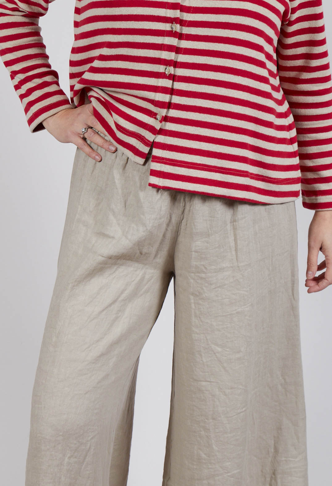 Pianeta L Trousers in Grezzo