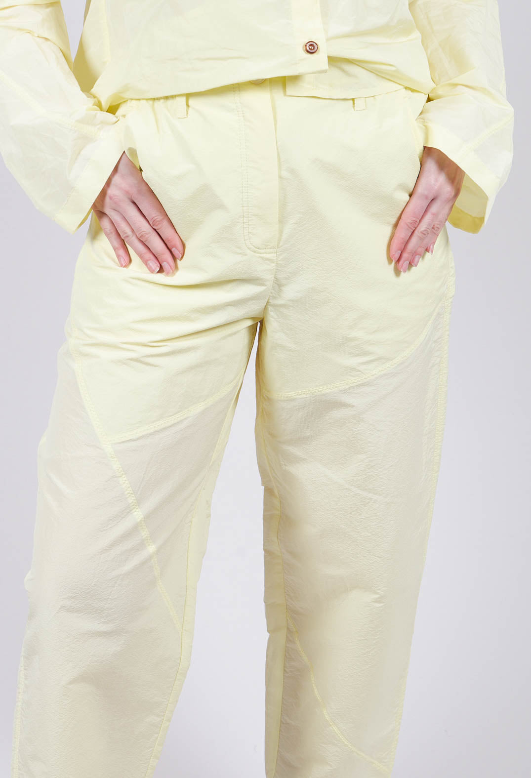 Pilu Trousers in Yellow