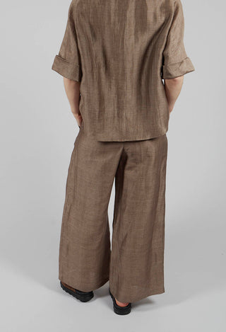 Pinces Plain Trousers in Marmotta