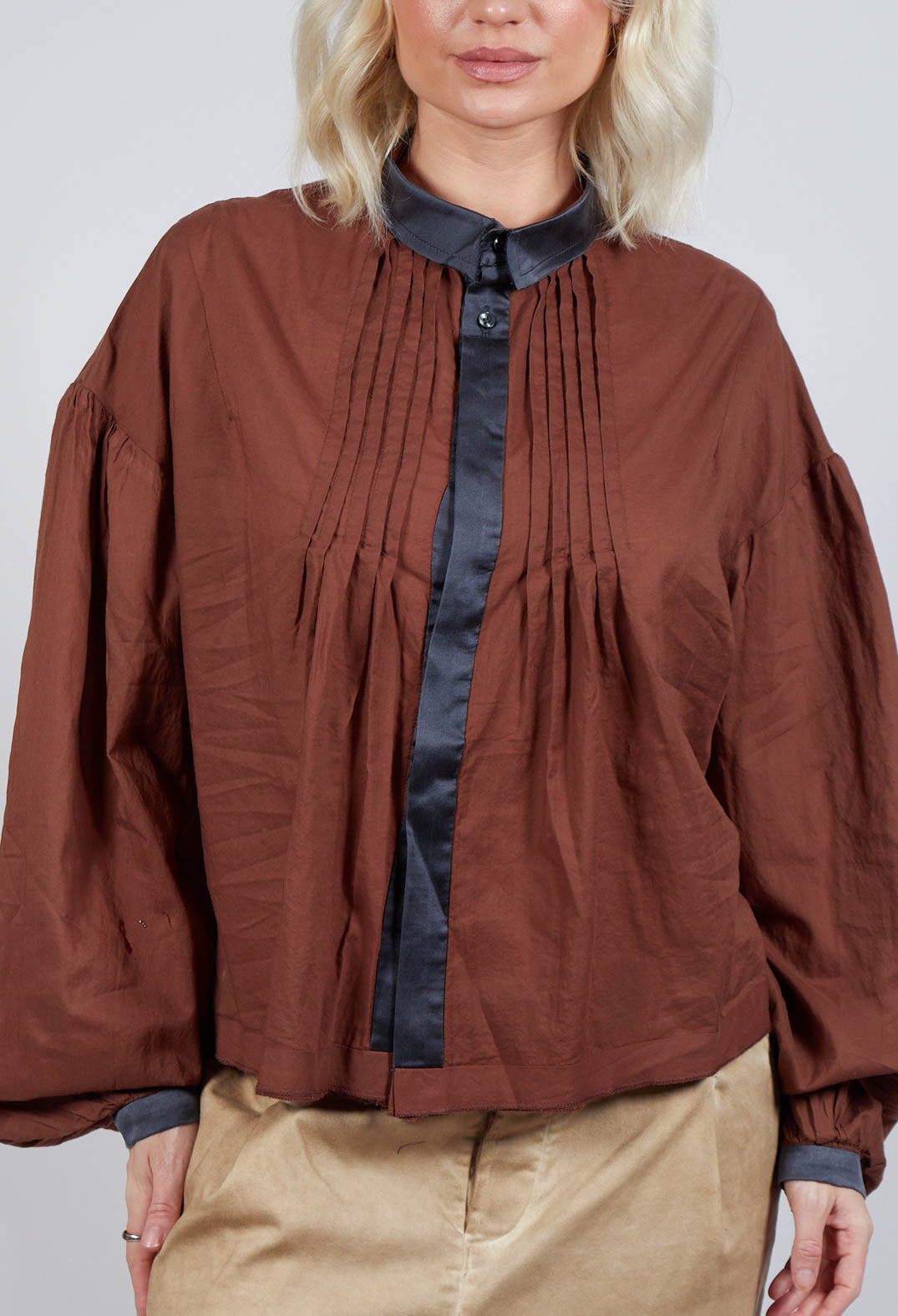 Pintuck Shirt in Original