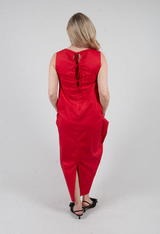 Pocket Dress in Goji Berry