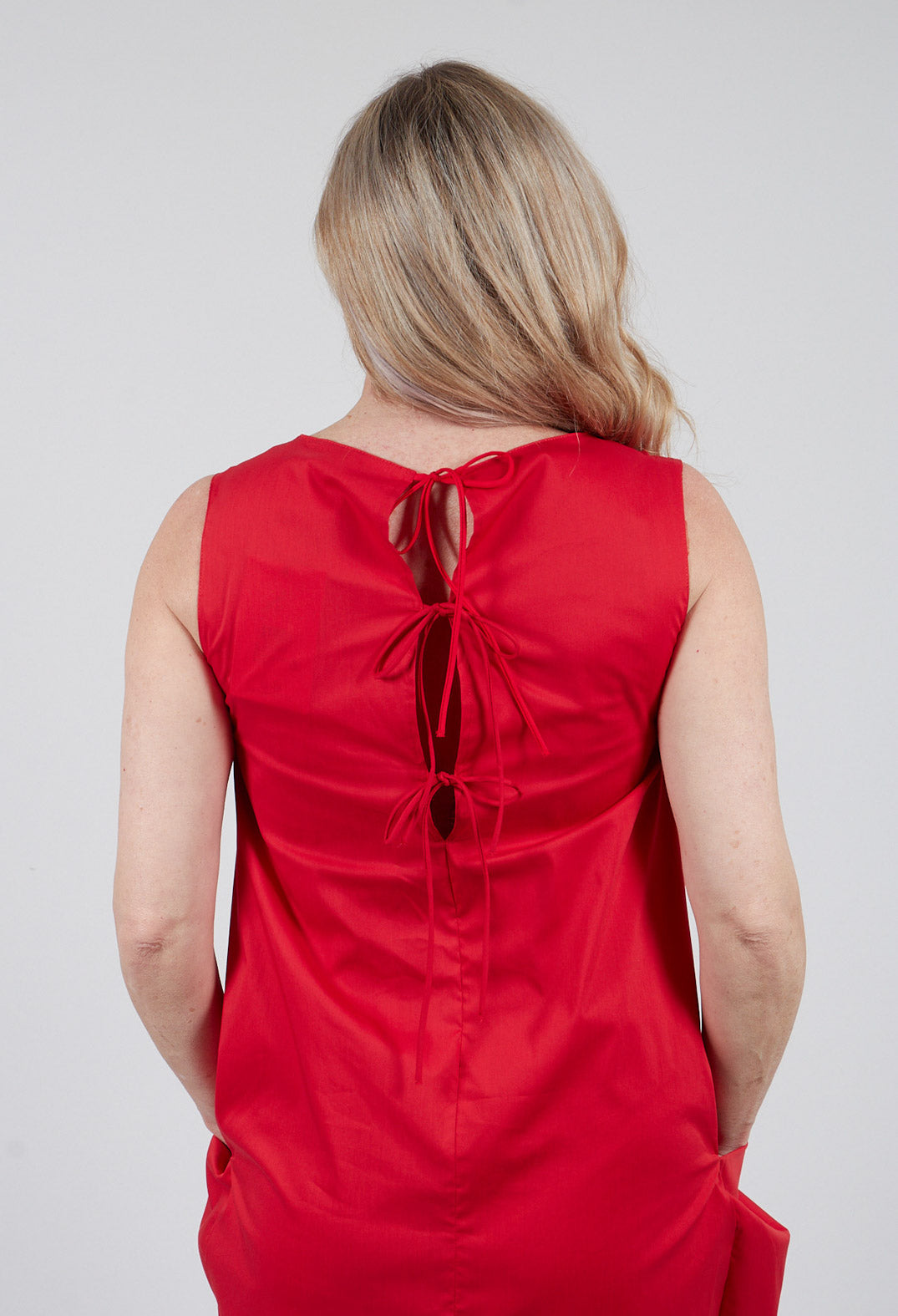 Pocket Dress in Goji Berry