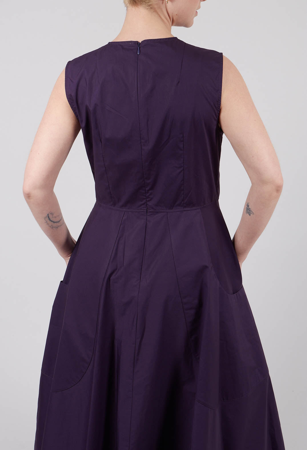 Pocket Dress in Mauve