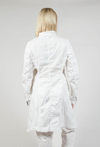 Pocket Overcoat in Starwhite