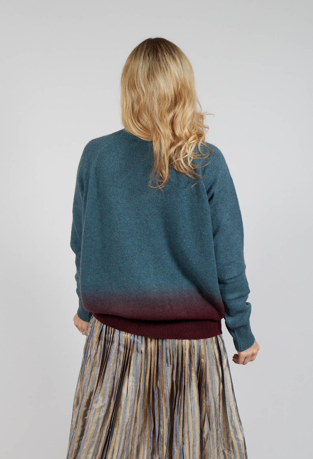 Polar Jumper in Teal Hollister