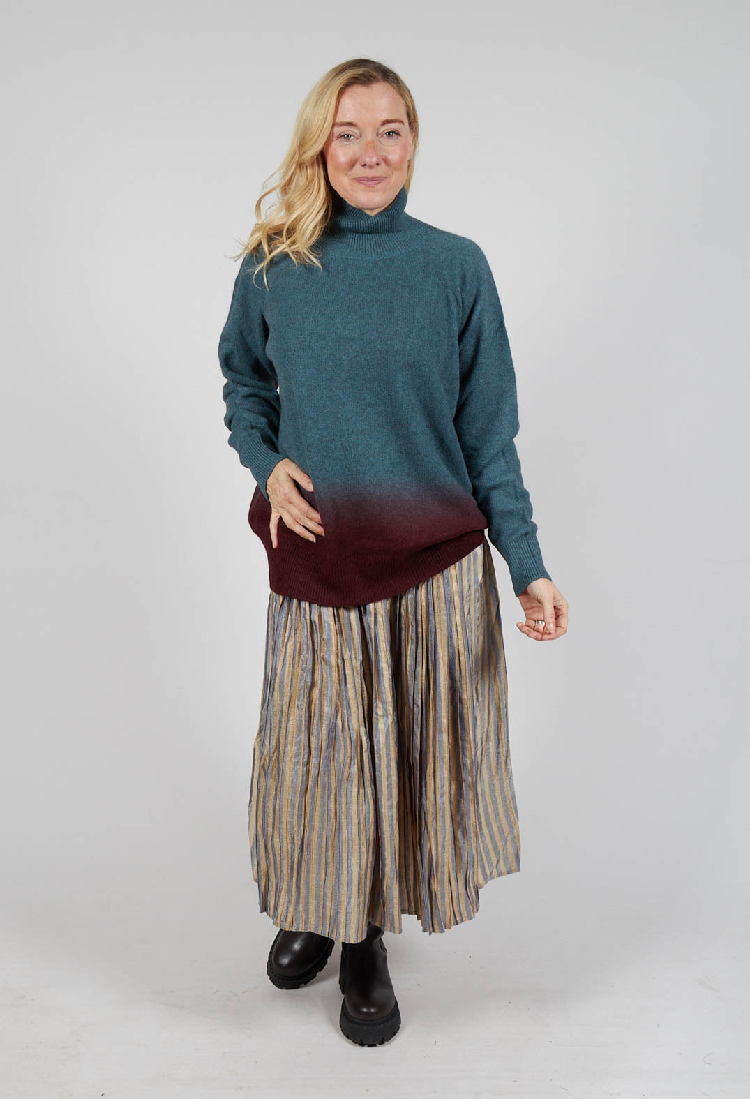 Polar Jumper in Teal Hollister