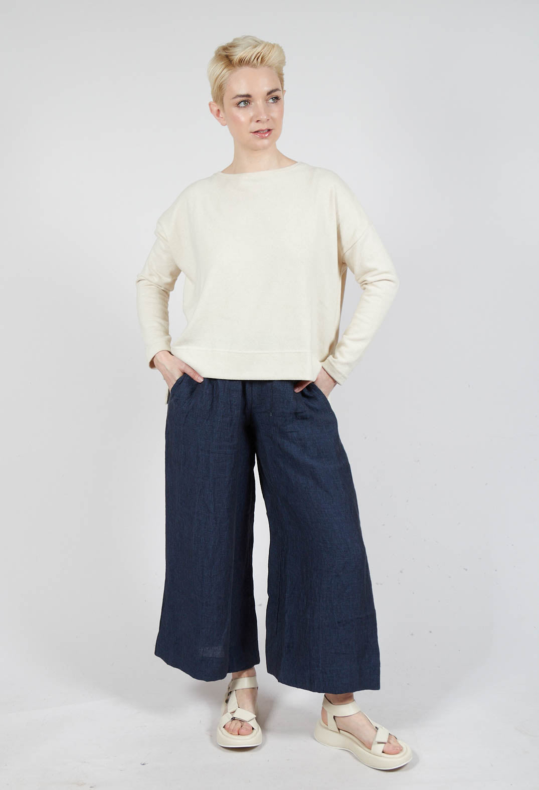 Pollo A Trousers in Blu