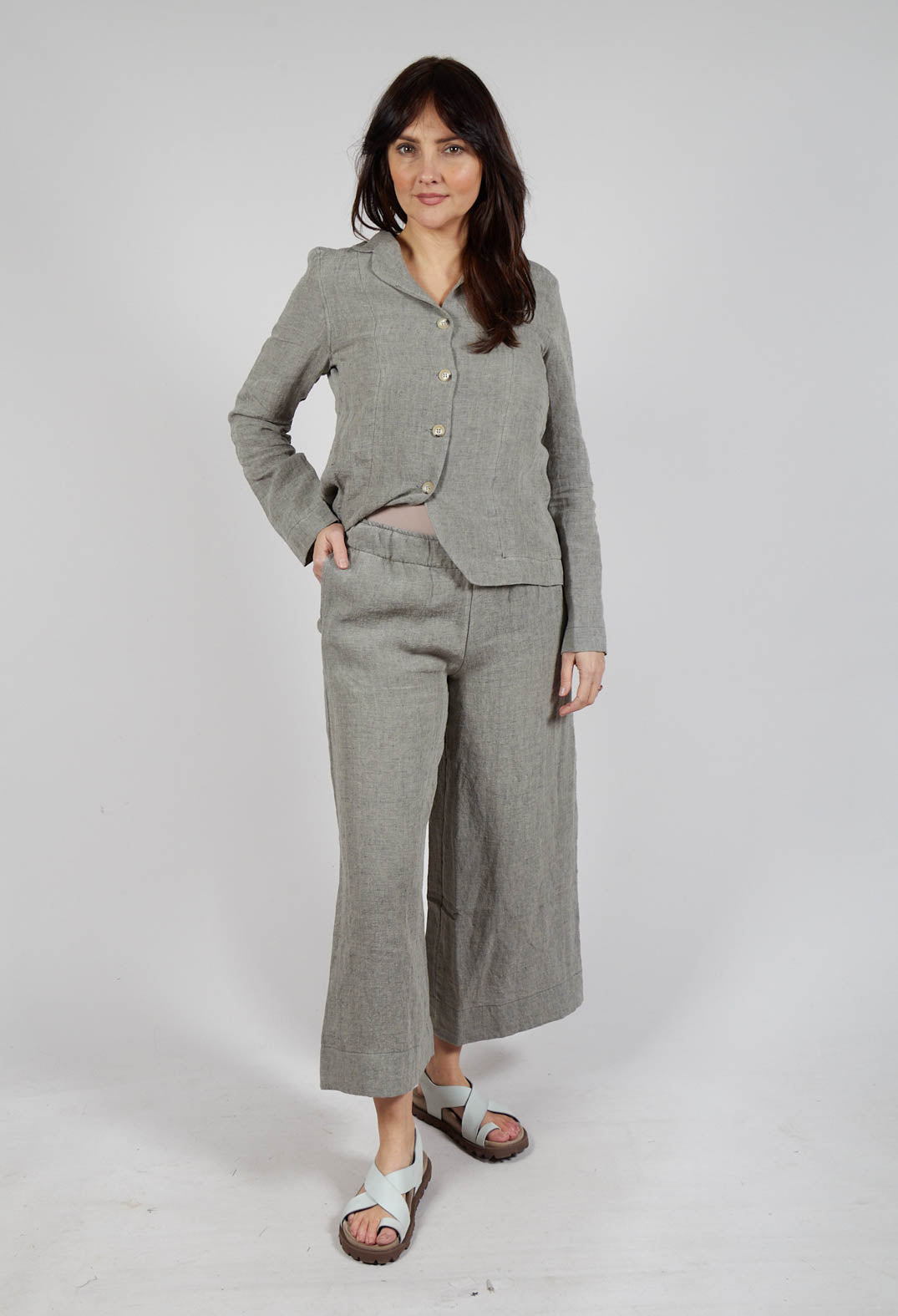 Pollo A Trousers in Grigio