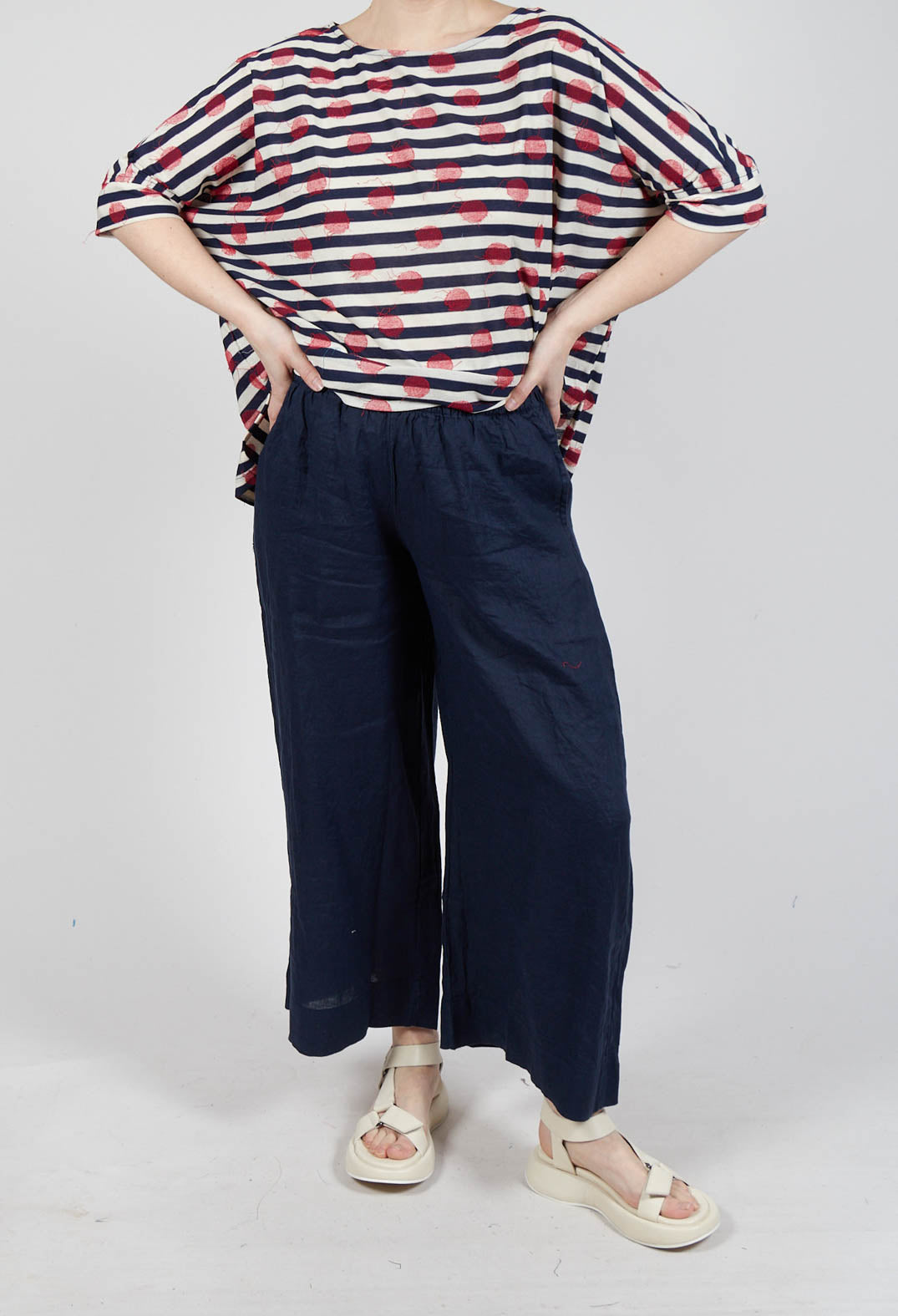 Pollo L Trousers in Blu