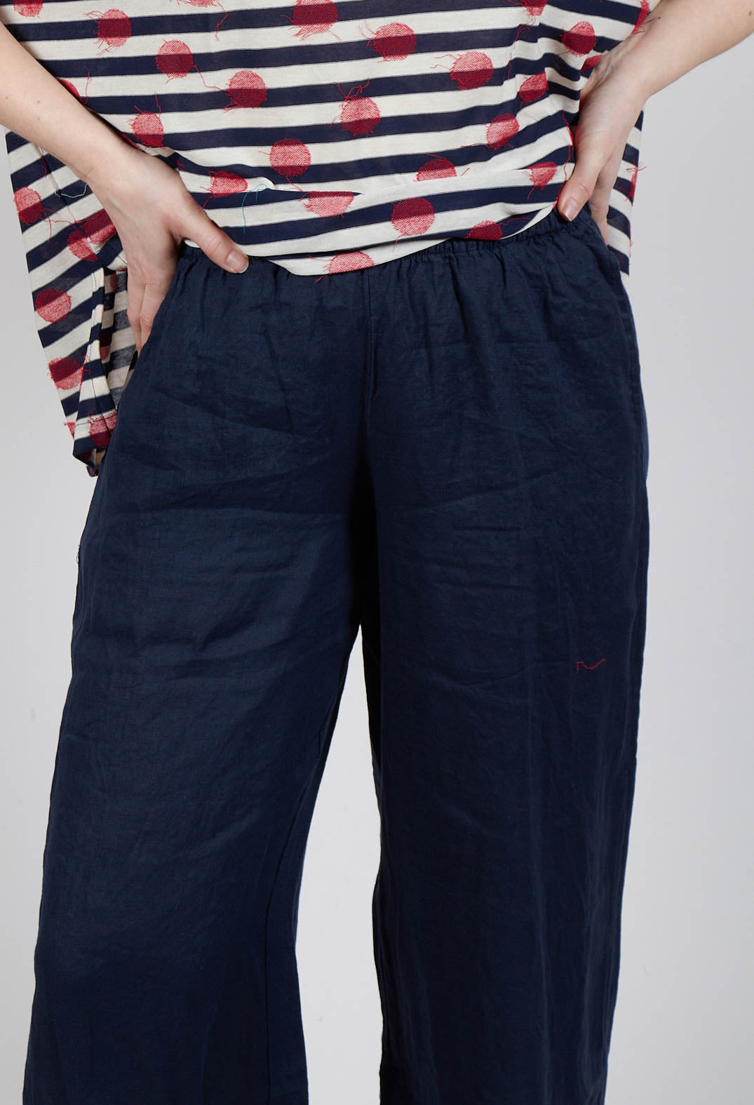 Pollo L Trousers in Blu