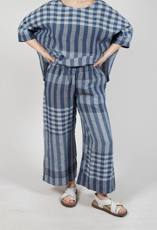 Pollo LQ Trousers in Blu