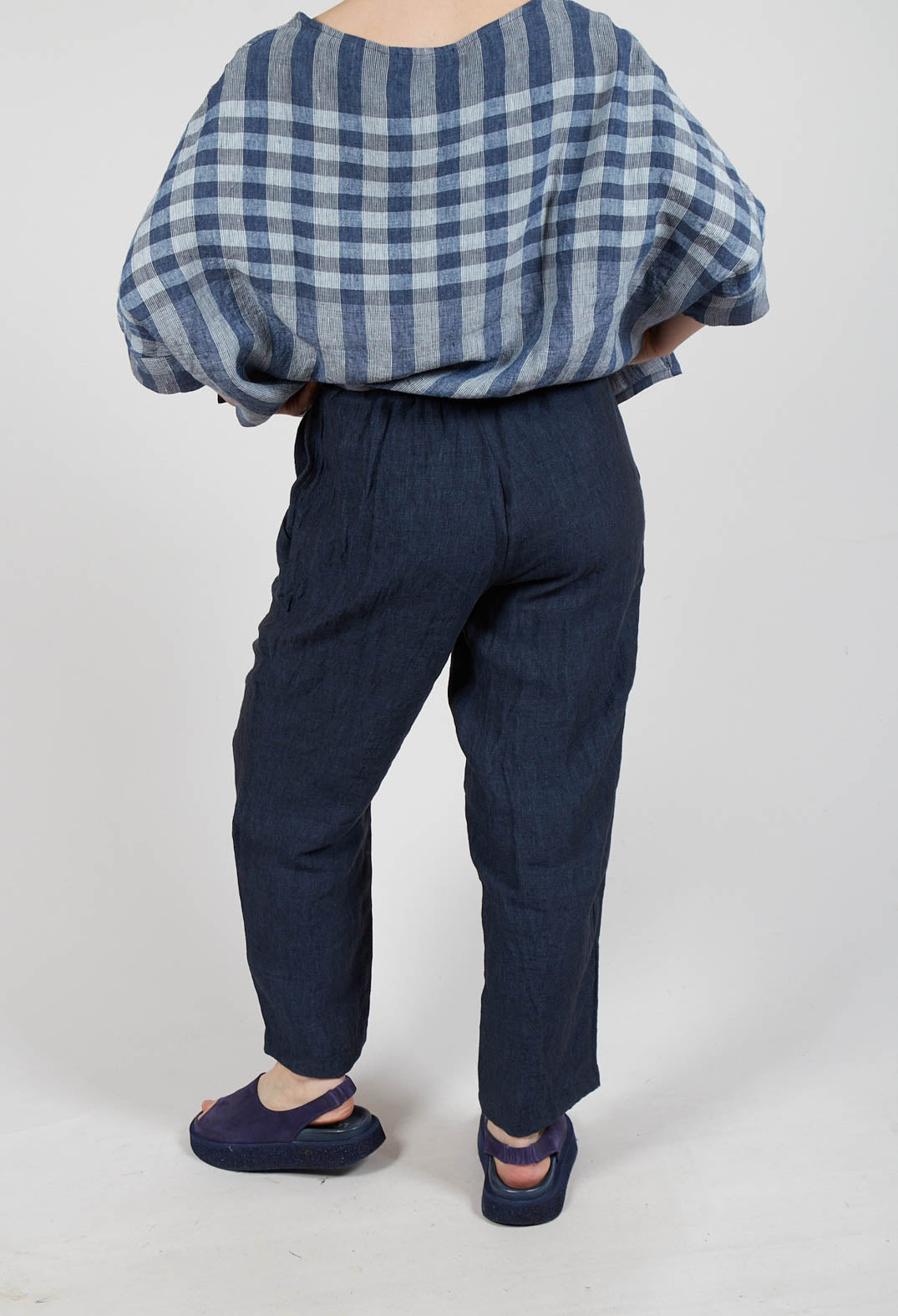Preciso A Trousers in Blu