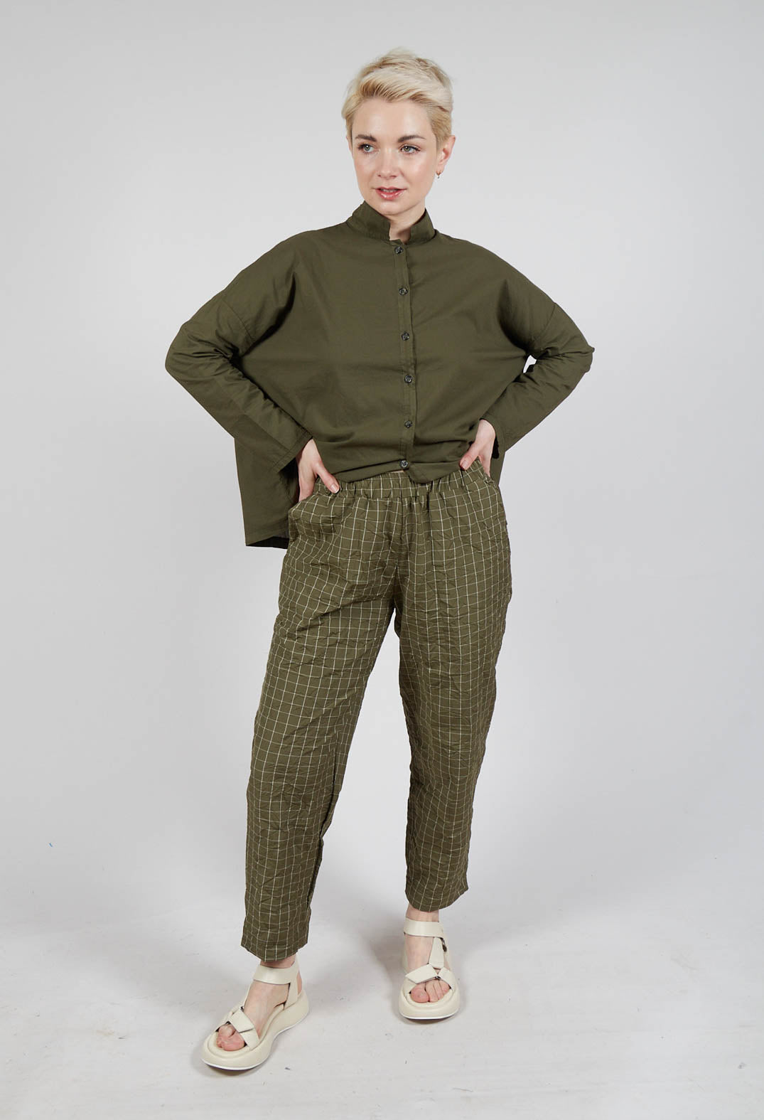 Preciso G Trousers in Alga