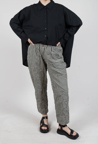 Preciso G Trousers in Nero