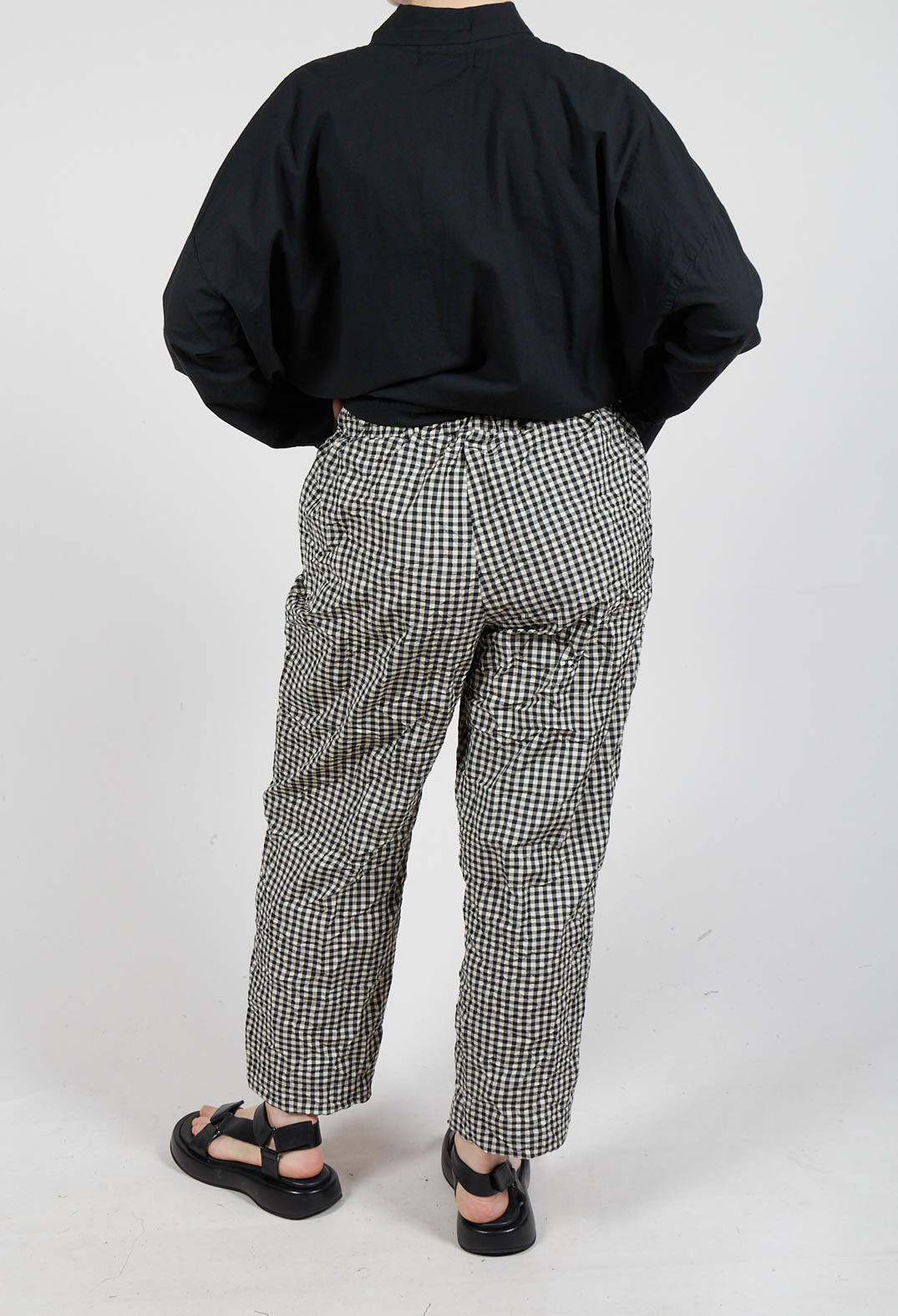 Preciso G Trousers in Nero