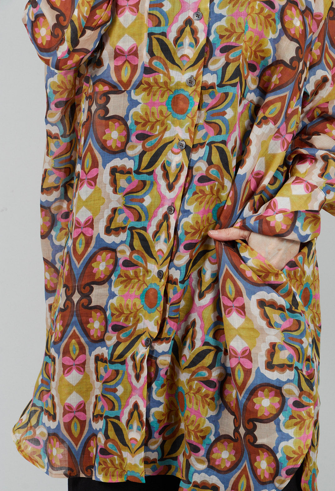 Print Estate Long Shirt in Original