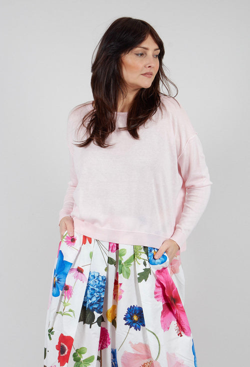 Prudenza Pullover in Pink