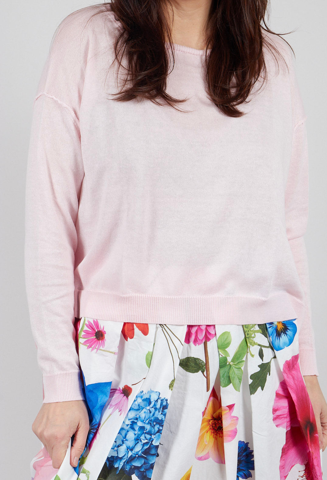 Prudenza Pullover in Pink