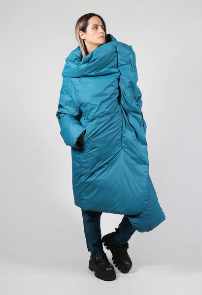 非常に高い品質 Puffer-Coat-with-Asymmetric- ジャケット・アウター