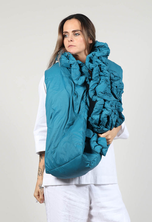 Puffer Scarf in Ink