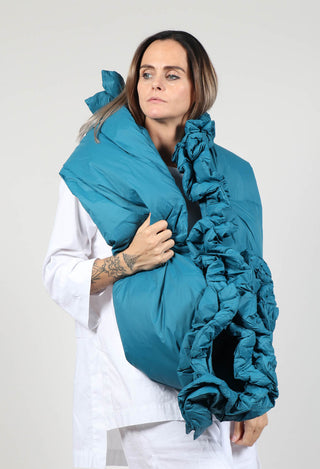 Puffer Scarf in Ink