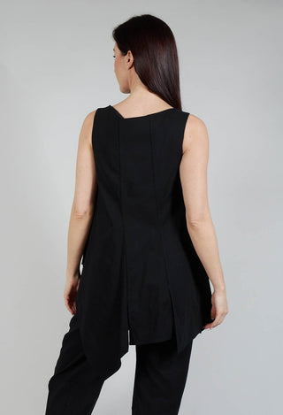 Pulp Fiction Tunic Top in Black