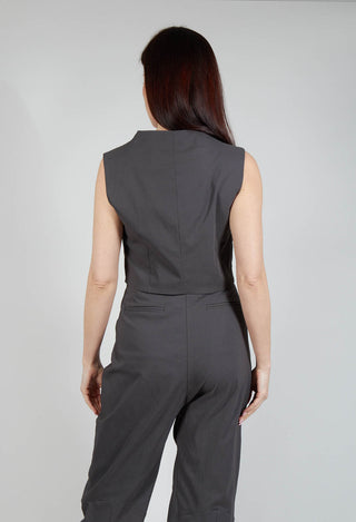 Pulp Fiction Waistcoat in Carbone