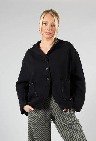 Quirra Jacket in Nero