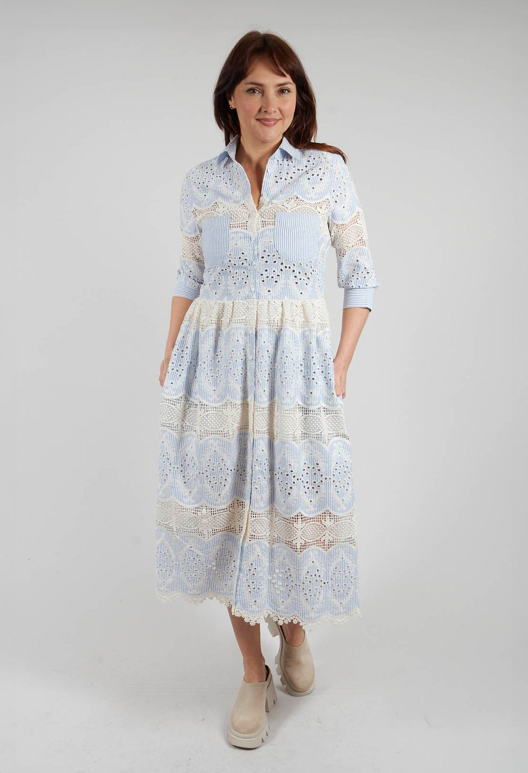 Ragazi Dress in Blue
