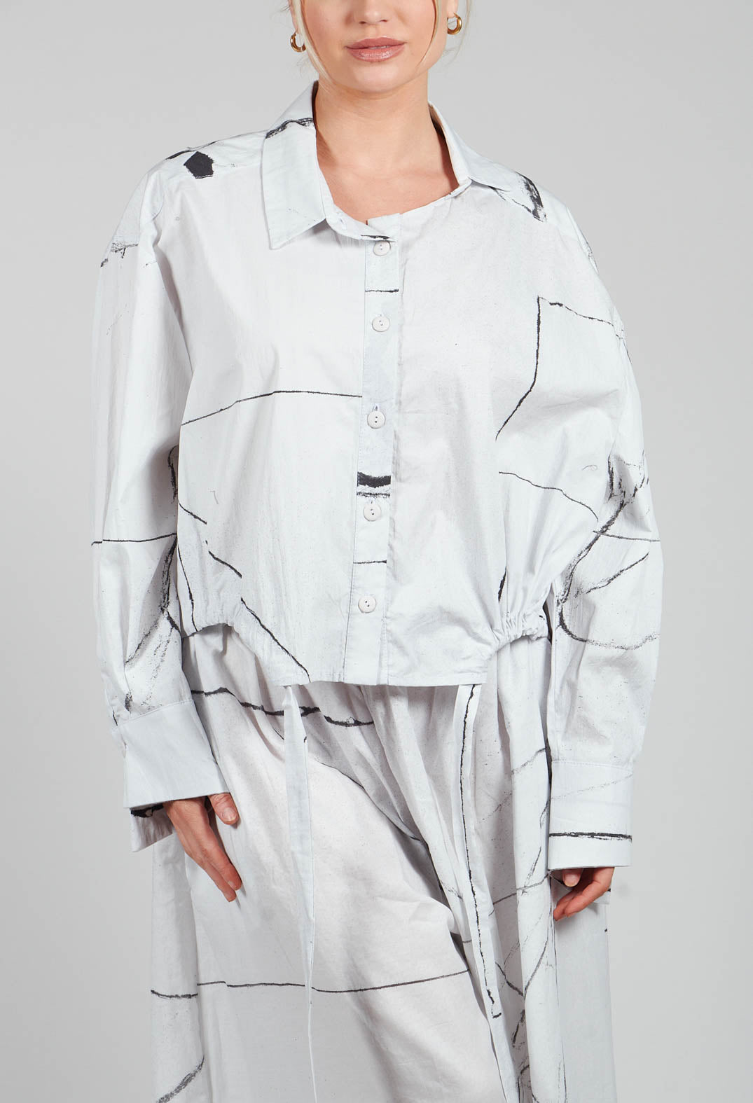 Recta Shirt in Off White Banner