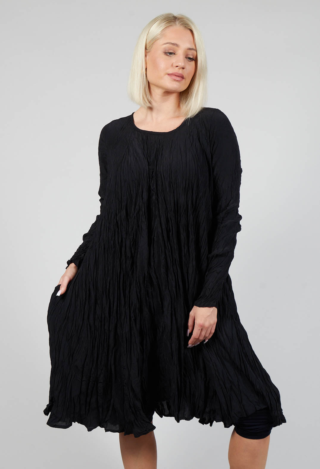 Regen Dress in Kaviar Black