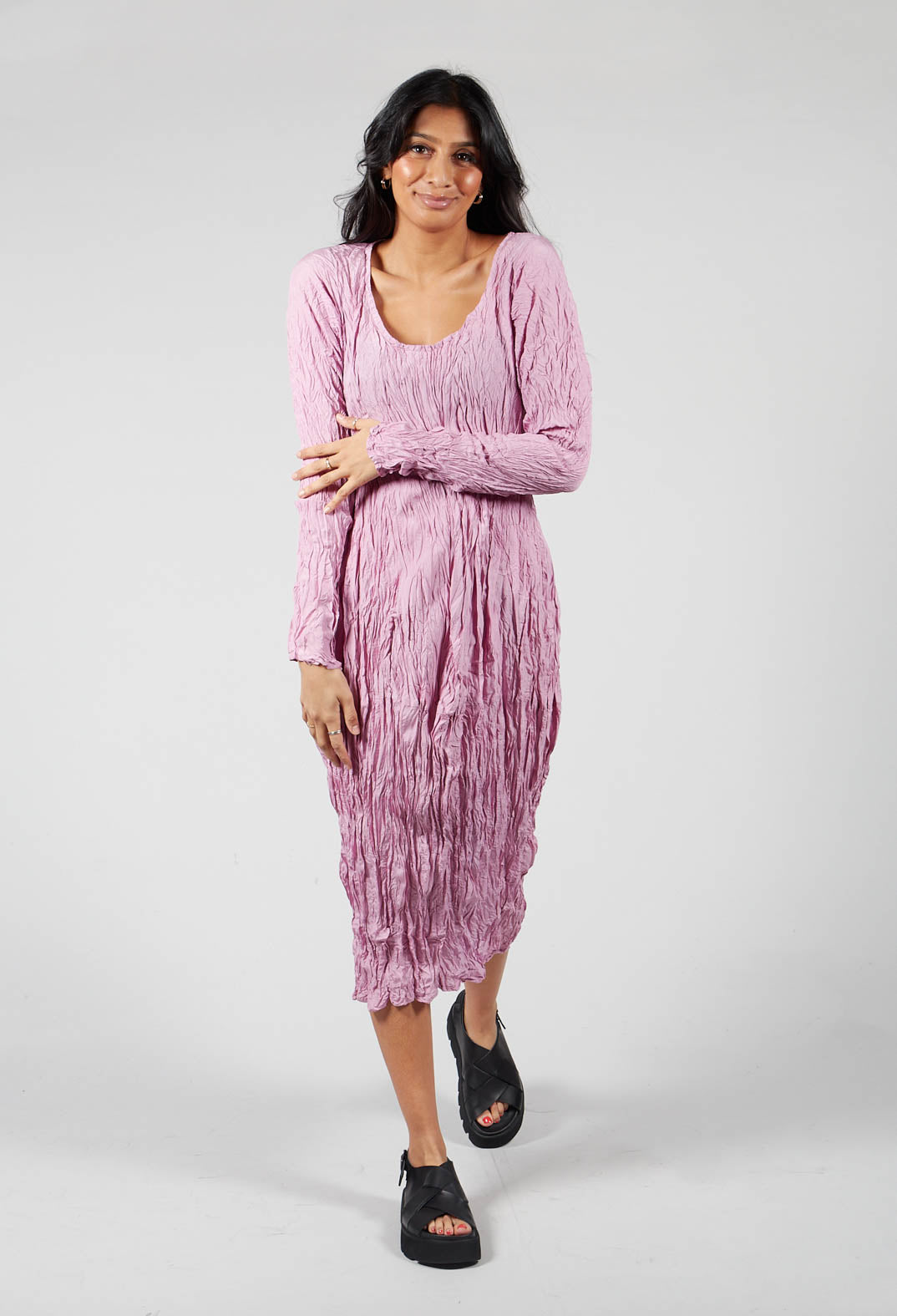 Regen Dress in Perlmutt
