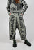 Relaxed Drop Crotch Trousers in Defender Big Print