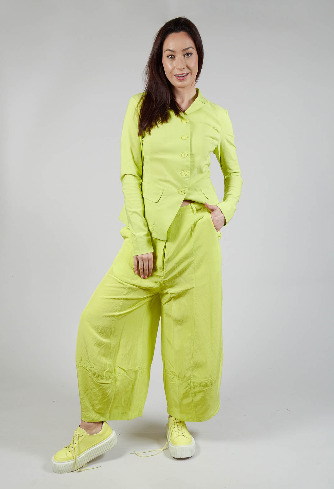 Relaxed Fit Balloon Trousers in Sun