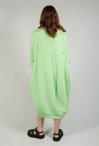 Relaxed Fit Dress in Lime