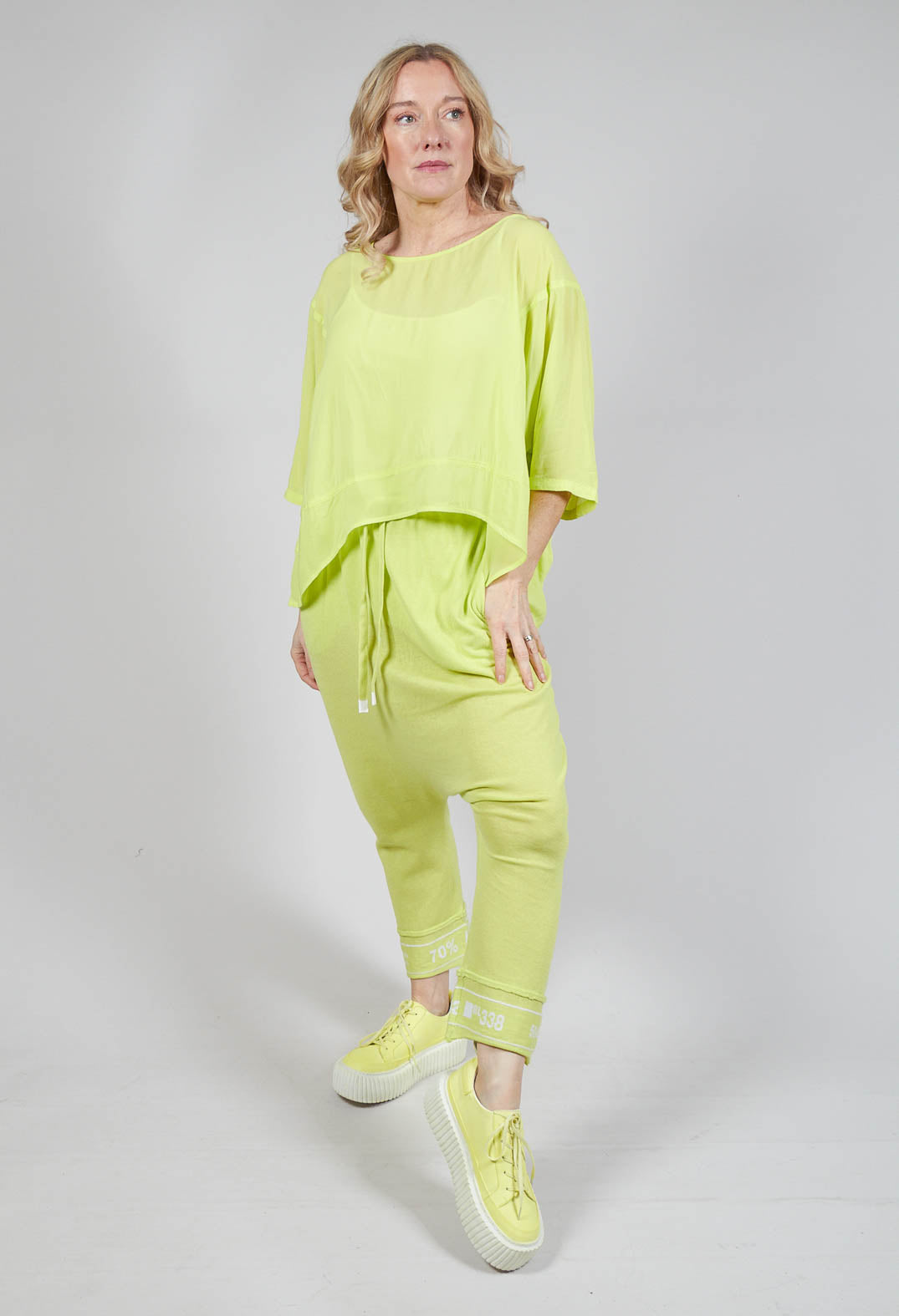 Relaxed Fit Jersey Top in Sun