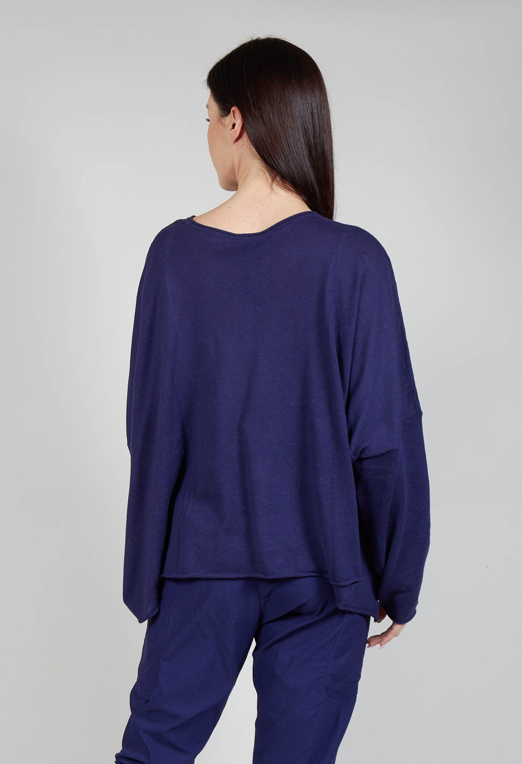 Relaxed Fit Jumper in Azur