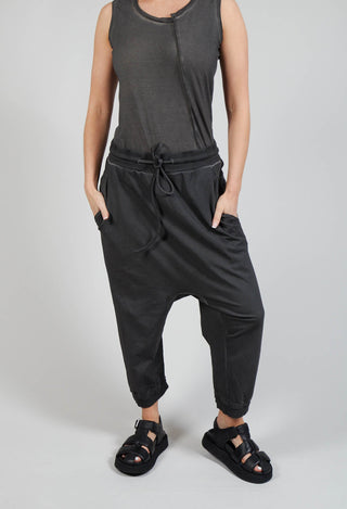 Relaxed Trousers in Coal Cloud