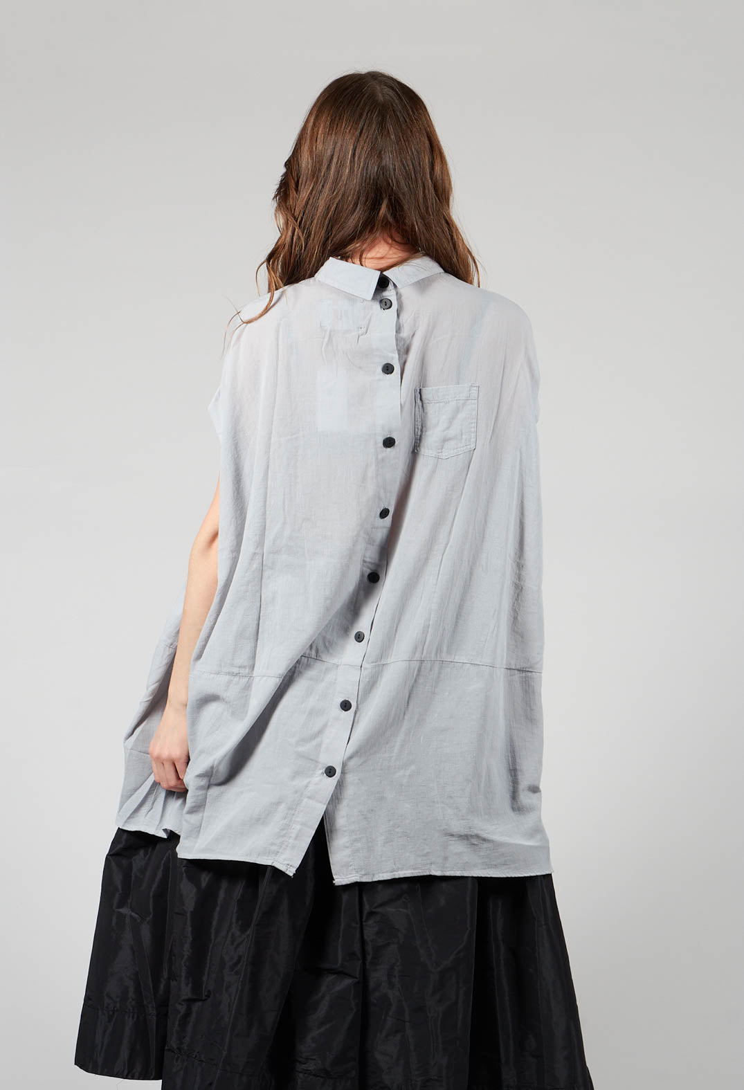 Reversible Shirt in Light Grey