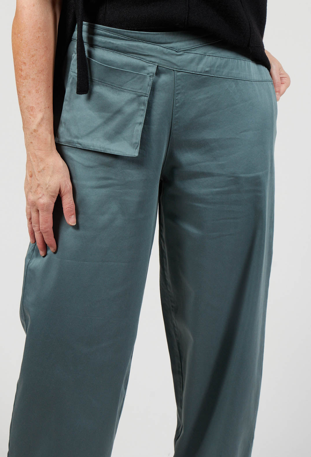 Rifu Pants in Sage Leaf
