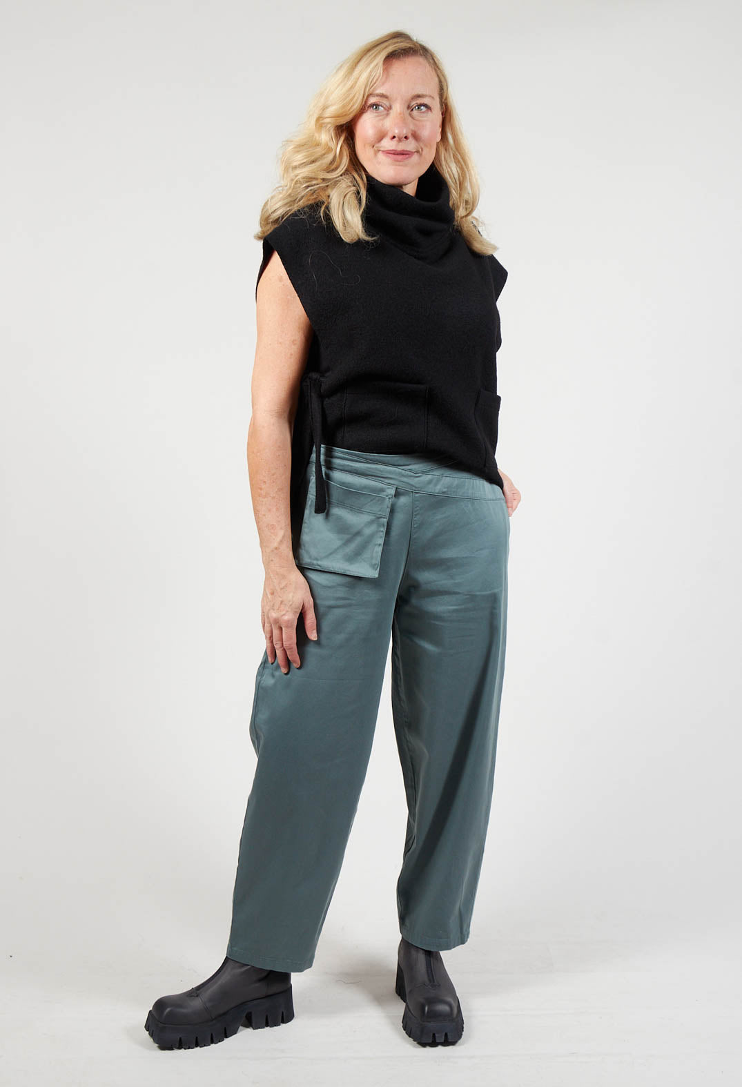 Rifu Pants in Sage Leaf