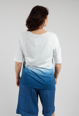 Rike Shirt in Undyed and Blue