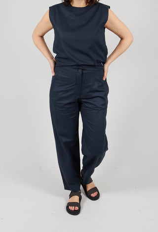 Ripollalf Trousers in Deep Navy