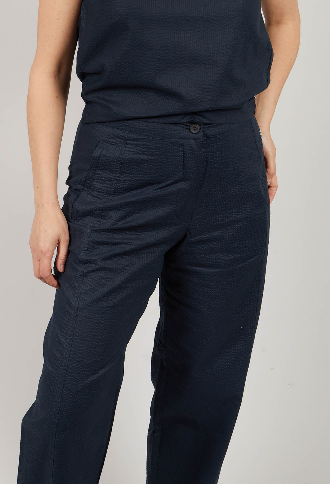 Ripollalf Trousers in Deep Navy