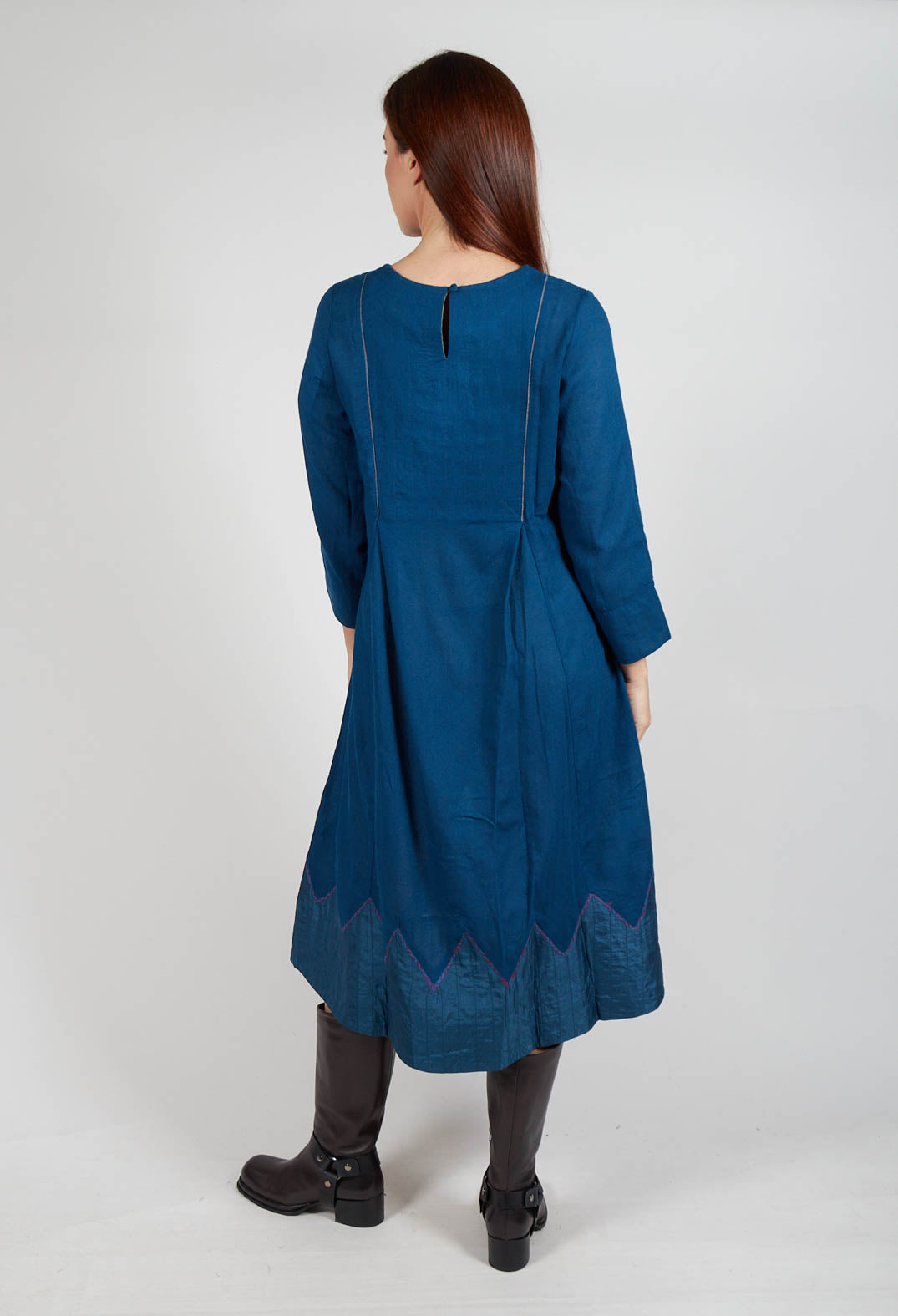 Roma Dress in Navy