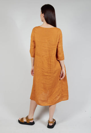 Rothko L Dress In Ambra