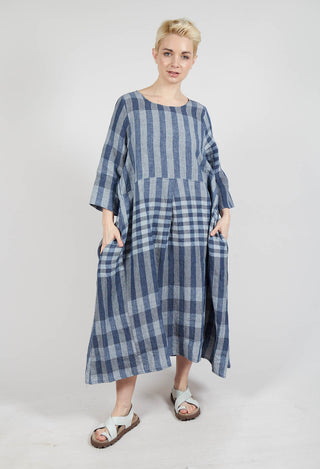 Rothko LQ Dress in Blu