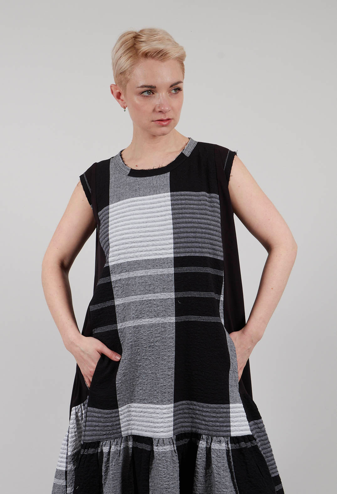 Round Neck Dress in Radda