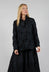 Ruffled Taffeta Jacket in Black